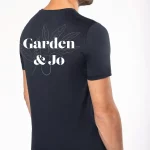 mockup tee shirt garden and jo client LC COM Agency